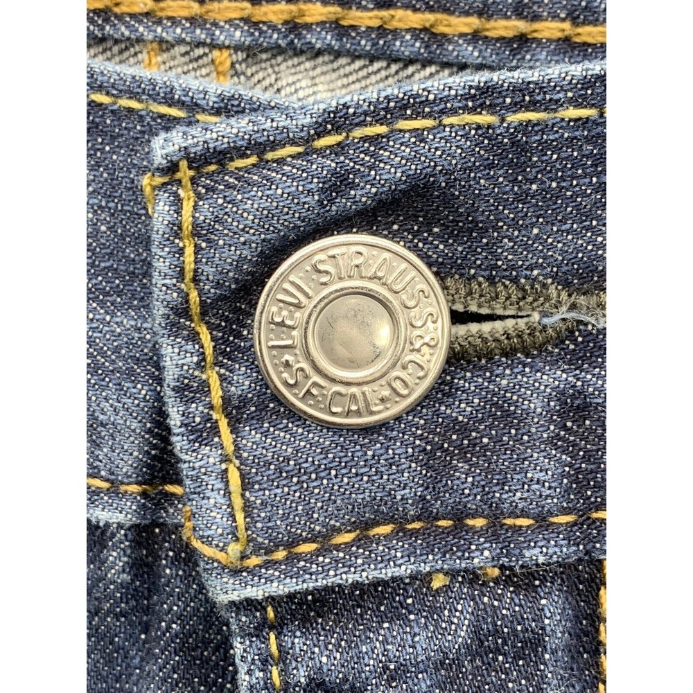Levi's Strauss 514 Denim Jeans Men's Size 38 X 34 Blue 100% Cotton Straight Leg - Picture 11 of 16
